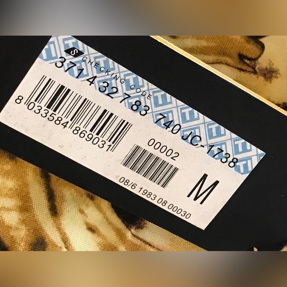 Just Cavalli animal print button down shirt. NWT in size M. - Picture 14 of 16